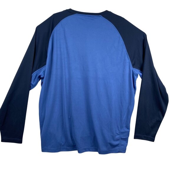 NWT Hanna-Barbera Mens Activewear Top 3XL Tri-Mountain Performance Shirt Blue - Picture 2 of 14